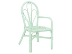 Fauteuil Enfant En Rotin Joseph Vert