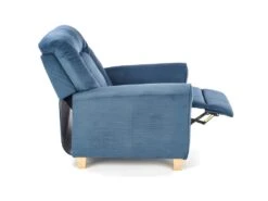 Fauteuil Inclinable 79-103 X 91 X 92-162 Cm - Bleu Foncé -Fauteuil Boutique fauteuil 18837175