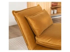 Nala - Chauffeuse Convertible 1 Place En Velours - Couleur - Jaune Moutarde 16 Nala - Chauffeuse Convertible 1 Place En Velours - Couleur - Jaune Moutarde -Fauteuil Boutique fauteuil 19151451