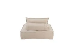 Fauteuil De Sol Lin Beige - OPUNOHU -Fauteuil Boutique fauteuil 19815605