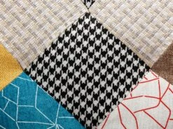 Fauteuil En Tissu Patchwork VATELY -Fauteuil Boutique fauteuil 19984231