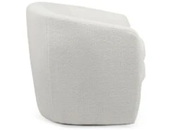Fauteuil Arrondi Ferryl Tissu Bouclette Blanc 8 Fauteuil Arrondi Ferryl Tissu Bouclette Blanc -Fauteuil Boutique fauteuil 21151669