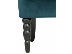 Chaise D'appoint En Velours Pétrole -Fauteuil Boutique fauteuil 21685715