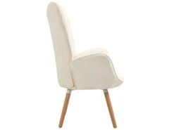 Fauteuil Relax Scandinave En Tissu Bouclette,kas -Fauteuil Boutique fauteuil 22028499