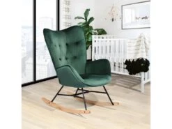 Fauteuil à Bascule Rocking Chair Scandinave,epping -Fauteuil Boutique fauteuil 22054615