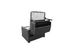 XENON Fauteuil Convertible 1 Place Noir Matelas Dunlopillo 80cm -Fauteuil Boutique fauteuil 22397859