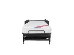 XENON Fauteuil Convertible 1 Place Gris Anthracite Matelas Dunlopillo 80cm -Fauteuil Boutique fauteuil 22397879