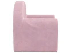 Canapé-lit Pour Enfants Rose Peluche Douce 11 Canapé-lit Pour Enfants Rose Peluche Douce -Fauteuil Boutique fauteuil 22409077