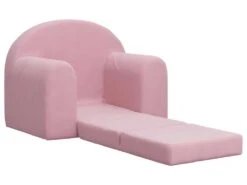 Canapé-lit Pour Enfants Rose Peluche Douce 13 Canapé-lit Pour Enfants Rose Peluche Douce -Fauteuil Boutique fauteuil 22409081