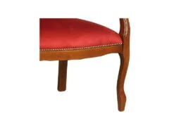 Fauteuil Voltaire Microfibre Bordeaux - GIVORS -Fauteuil Boutique fauteuil 22682021