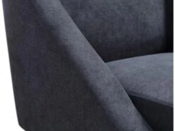 Fauteuil En Tissu Gris HOGGAR -Fauteuil Boutique fauteuil 2409217