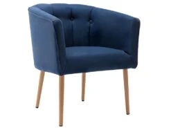 Fauteuil Cabriolet En Tissu GRAPE - Bleu -Fauteuil Boutique fauteuil 368975
