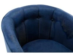 Fauteuil Cabriolet En Tissu GRAPE - Bleu -Fauteuil Boutique fauteuil 368977
