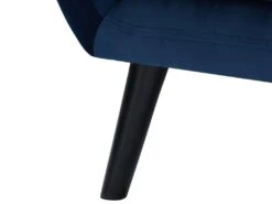 Fauteuil En Velours Bleu Nuit SERTI II -Fauteuil Boutique fauteuil 3956651