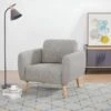 Fauteuil En Tissu MAGELAN - Taupe