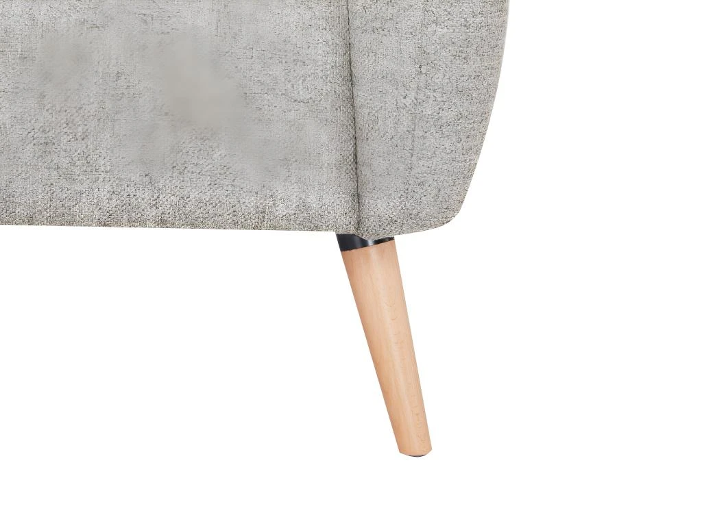 Fauteuil En Tissu MAGELAN - Taupe 2 Fauteuil En Tissu MAGELAN - Taupe – Image 2