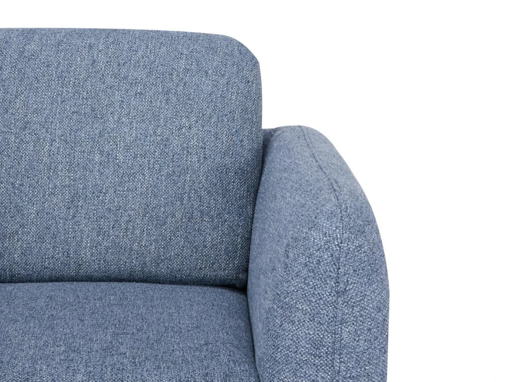 Fauteuil En Tissu MAGELAN - Bleu Clair 8 Fauteuil En Tissu MAGELAN - Bleu Clair – Image 8