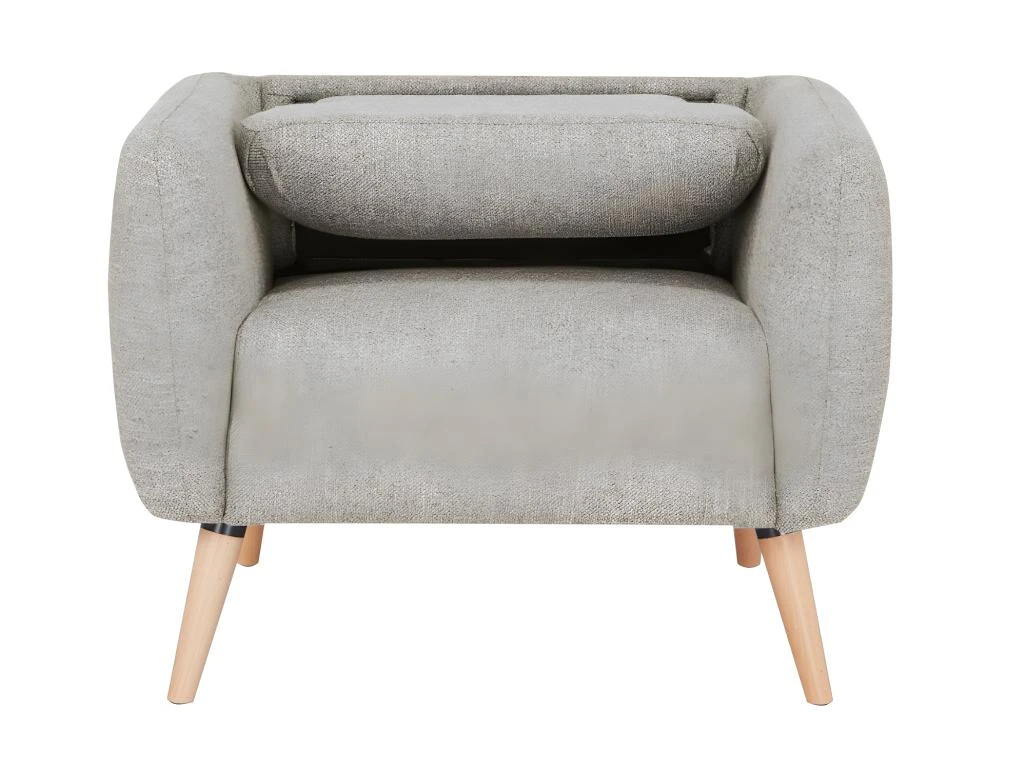 Fauteuil En Tissu MAGELAN - Taupe 7 Fauteuil En Tissu MAGELAN - Taupe – Image 7