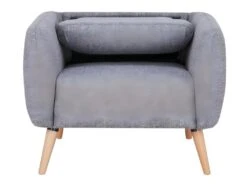 Fauteuil En Tissu MAGELAN - Anthracite -Fauteuil Boutique fauteuil 405717