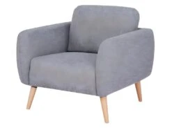 Fauteuil En Tissu MAGELAN - Anthracite -Fauteuil Boutique fauteuil 405721