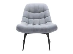 Fauteuil En Tissu Gris Clair ESENO -Fauteuil Boutique fauteuil 488199