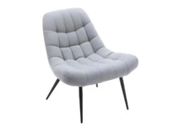 Fauteuil En Tissu Gris Clair ESENO -Fauteuil Boutique fauteuil 488201