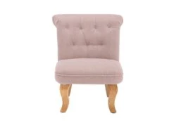 Fauteuil Crapaud Pour Enfant En Tissu AROLD - Rose -Fauteuil Boutique fauteuil 499867