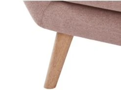 Fauteuil En Tissu Rose Poudré SERTI II -Fauteuil Boutique fauteuil 8123065