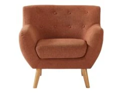 Fauteuil En Tissu Orange SERTI II -Fauteuil Boutique fauteuil 8700183