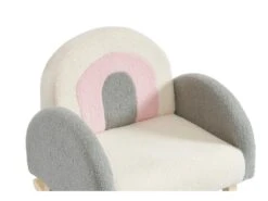 Fauteuil Pour Enfant à Bascule En Tissu Bouclette Crème, Gris Et Rose ESLIDA 13 Fauteuil Pour Enfant à Bascule En Tissu Bouclette Crème, Gris Et Rose ESLIDA -Fauteuil Boutique fauteuil 8741629