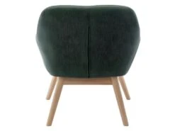MALMO - Fauteuil Scandinave Tissu Vert Forêt Pieds Bois 7 MALMO - Fauteuil Scandinave Tissu Vert Forêt Pieds Bois -Fauteuil Boutique fauteuil 8915209