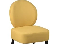 SKALAN - Fauteuil Crapaud Tissu Coloris Jaune Moutarde 7 SKALAN - Fauteuil Crapaud Tissu Coloris Jaune Moutarde -Fauteuil Boutique fauteuil 9171171