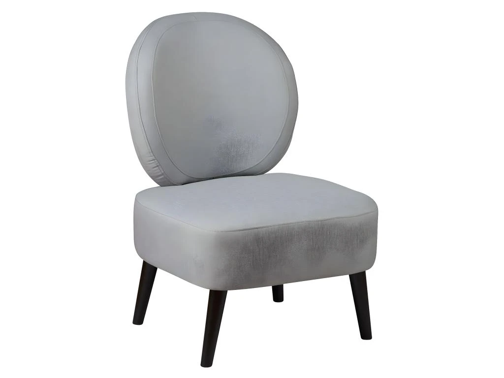 SKALAN - Fauteuil Crapaud Tissu Coloris Gris Souris 1 SKALAN - Fauteuil Crapaud Tissu Coloris Gris Souris