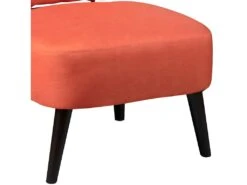 SKALAN - Fauteuil Crapaud Tissu Coloris Corail 6 SKALAN - Fauteuil Crapaud Tissu Coloris Corail -Fauteuil Boutique fauteuil 9171237