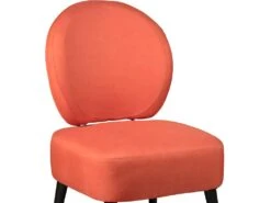 SKALAN - Fauteuil Crapaud Tissu Coloris Corail 7 SKALAN - Fauteuil Crapaud Tissu Coloris Corail -Fauteuil Boutique fauteuil 9171239