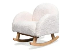 YOUPI - Mini Fauteuil à Bascule Blanc