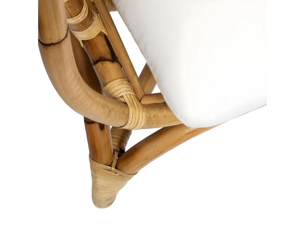 Fauteuil En Rotin Farah Atmosphera - Naturel 2 Fauteuil En Rotin Farah Atmosphera - Naturel – Image 2