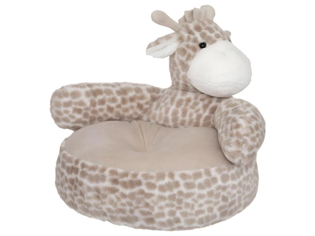 Fauteuil Girafe Fourrure Beige 48 X 42 X 45 Cm 1 Fauteuil Girafe Fourrure Beige 48 X 42 X 45 Cm