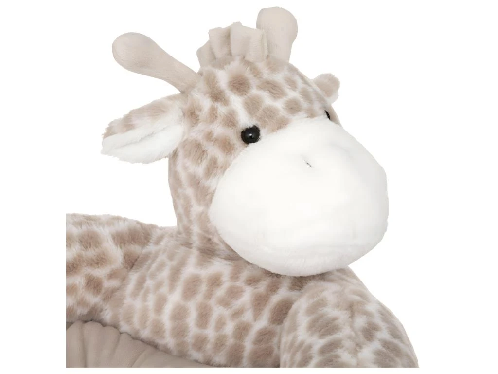 Fauteuil Girafe Fourrure Beige 48 X 42 X 45 Cm 2 Fauteuil Girafe Fourrure Beige 48 X 42 X 45 Cm – Image 2