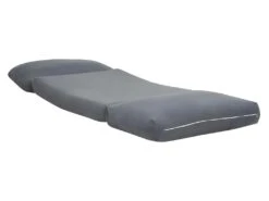 Chauffeuse Multi-position 1 Place Tissu Gris -Fauteuil Boutique fauteuil 9491349