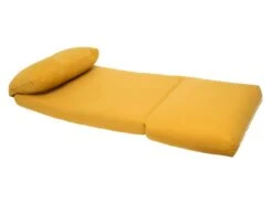 Chauffeuse Multi-position 1 Place Tissu Jaune Moutarde -Fauteuil Boutique fauteuil 9491393