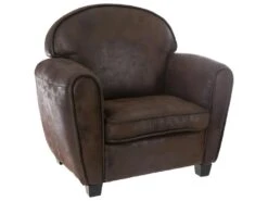 Fauteuil Pour Enfant Marron - L. 49 X L. 32 X H. 47 Cm