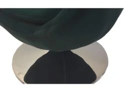 SUEDE - Fauteuil Design En Velours Vert Foncé 7 SUEDE - Fauteuil Design En Velours Vert Foncé -Fauteuil Boutique fauteuil 9998589